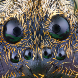 Macrofotografia ragno 10x Macrofotografia ragno 10x